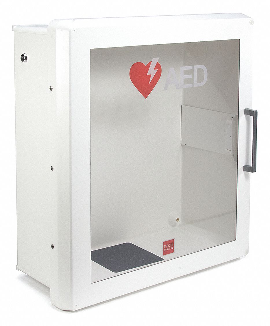 FIRST VOICE, Lifepak CR2 Defibrillators, Wall Storage Box 55ZL37