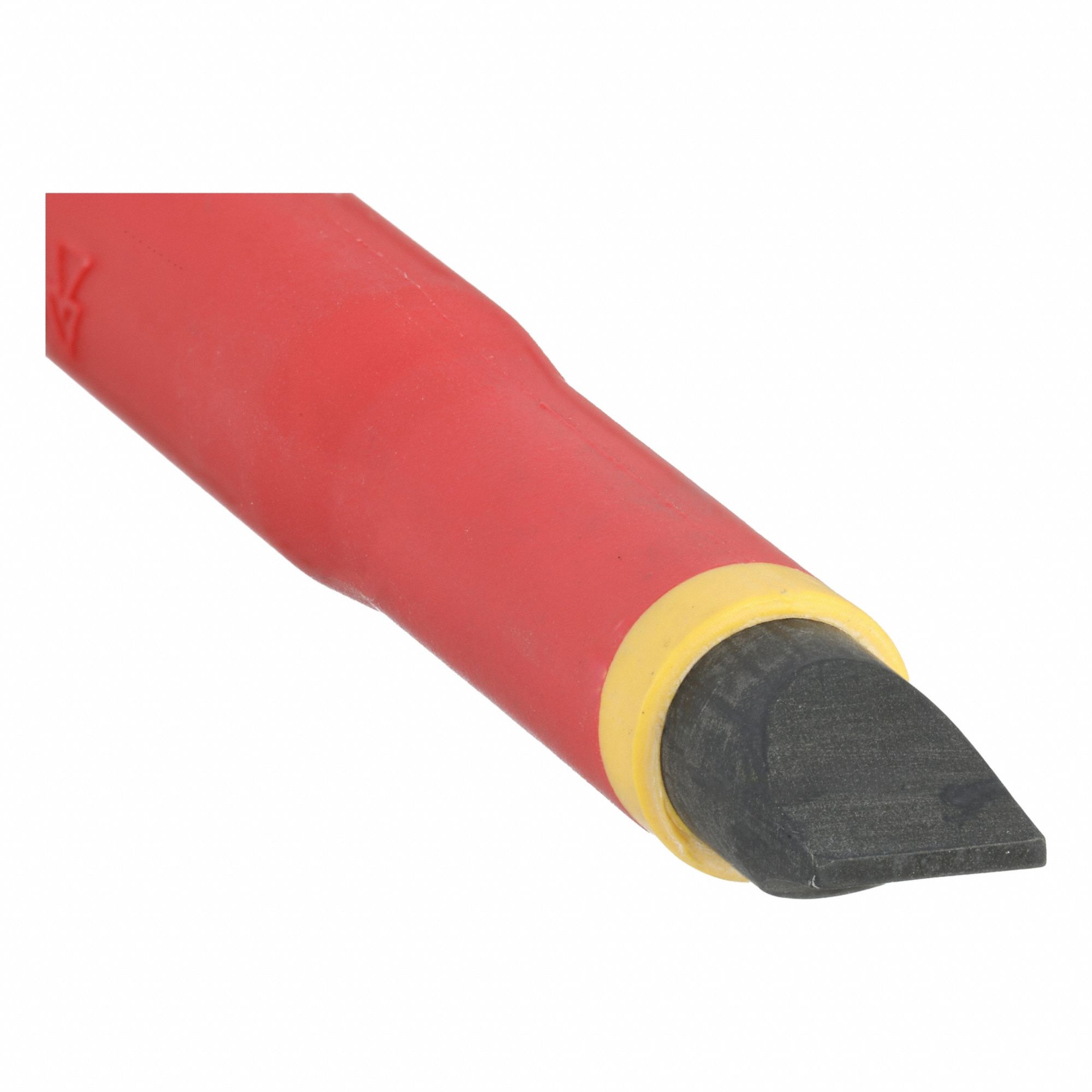 Insulated Slotted Screwdriver: 3/8 in Tip Size, Long Lg, 12 in Overall Lg, 8 in Shank Lg