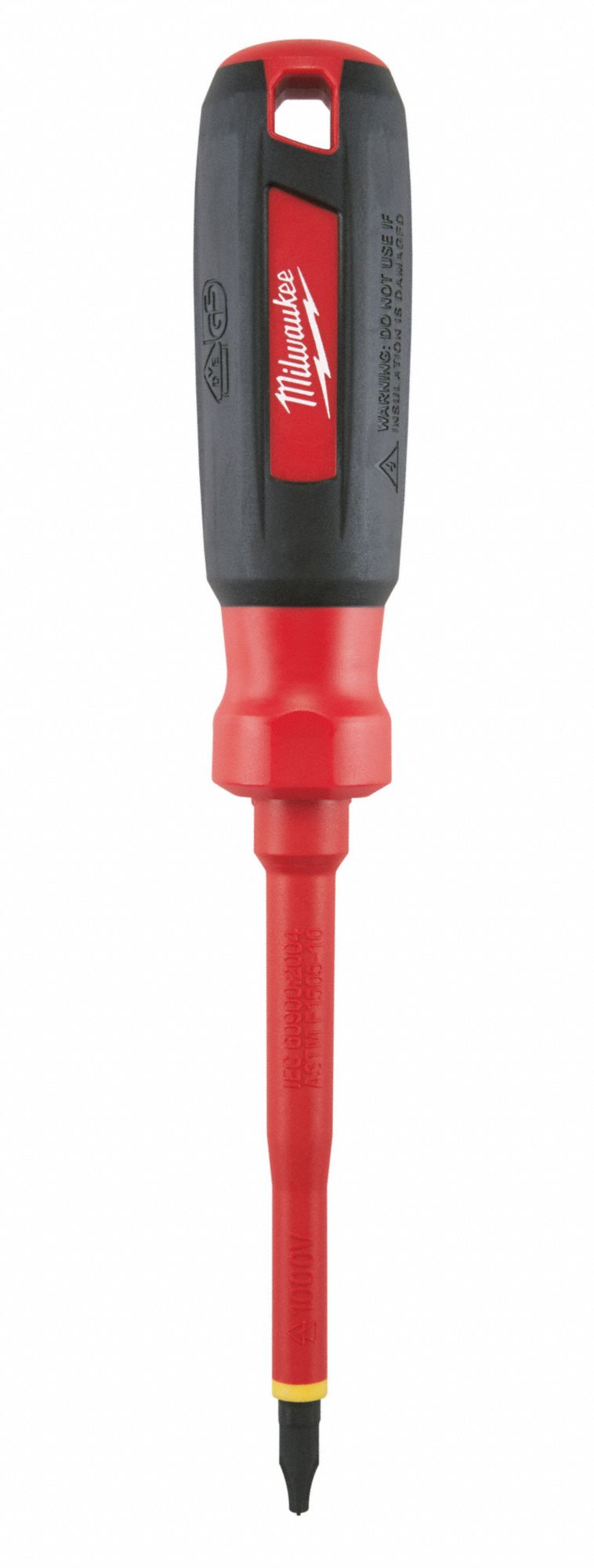 MILWAUKEE Insulated ECX Screwdriver Insulated ECX Screwdriver, 1 Tip