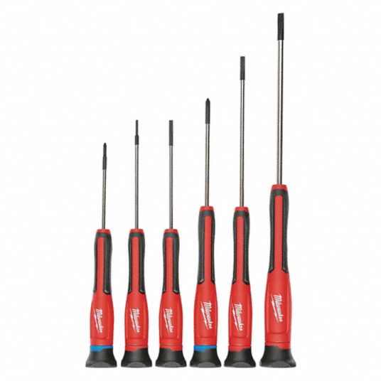 Ensemble de Tournevis de Précision Milwaukee 6 pcs