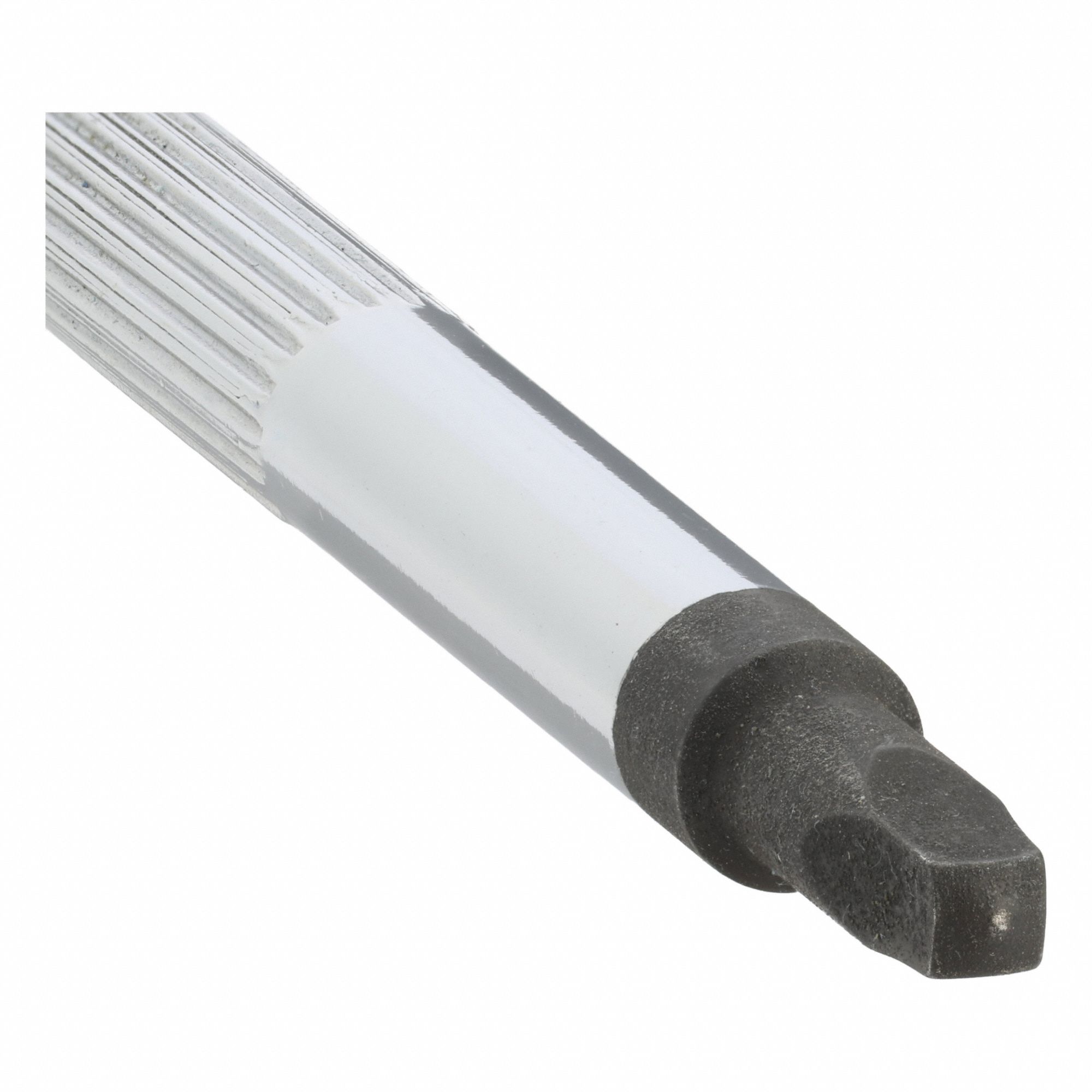 Tether Ready Square Screwdriver: Std Lg, Friction, #2 Tip Size, 7 in Overall Lg