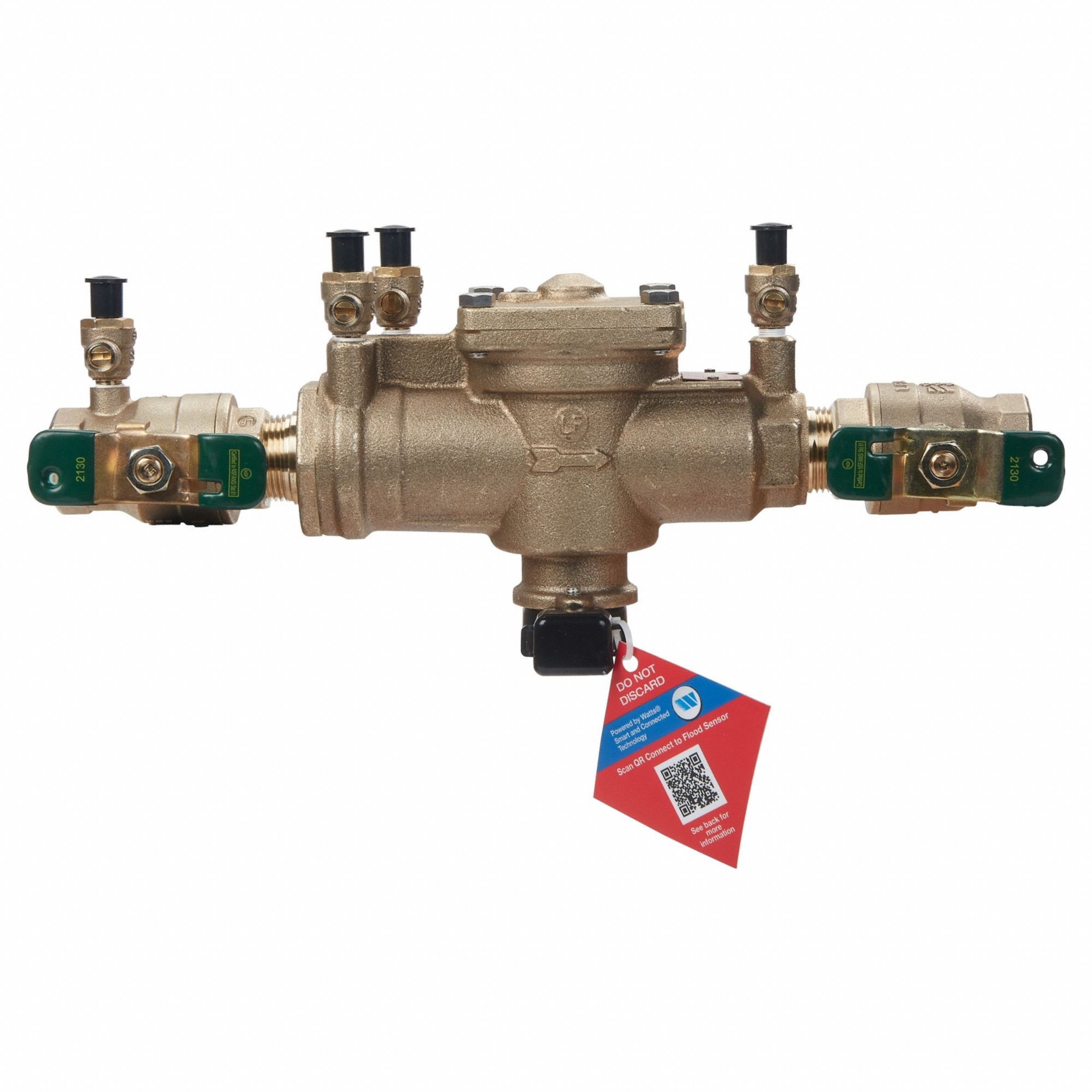 WATTS LF009 2 in Reduced Pressure Zone Backflow Preventer - 818DD2