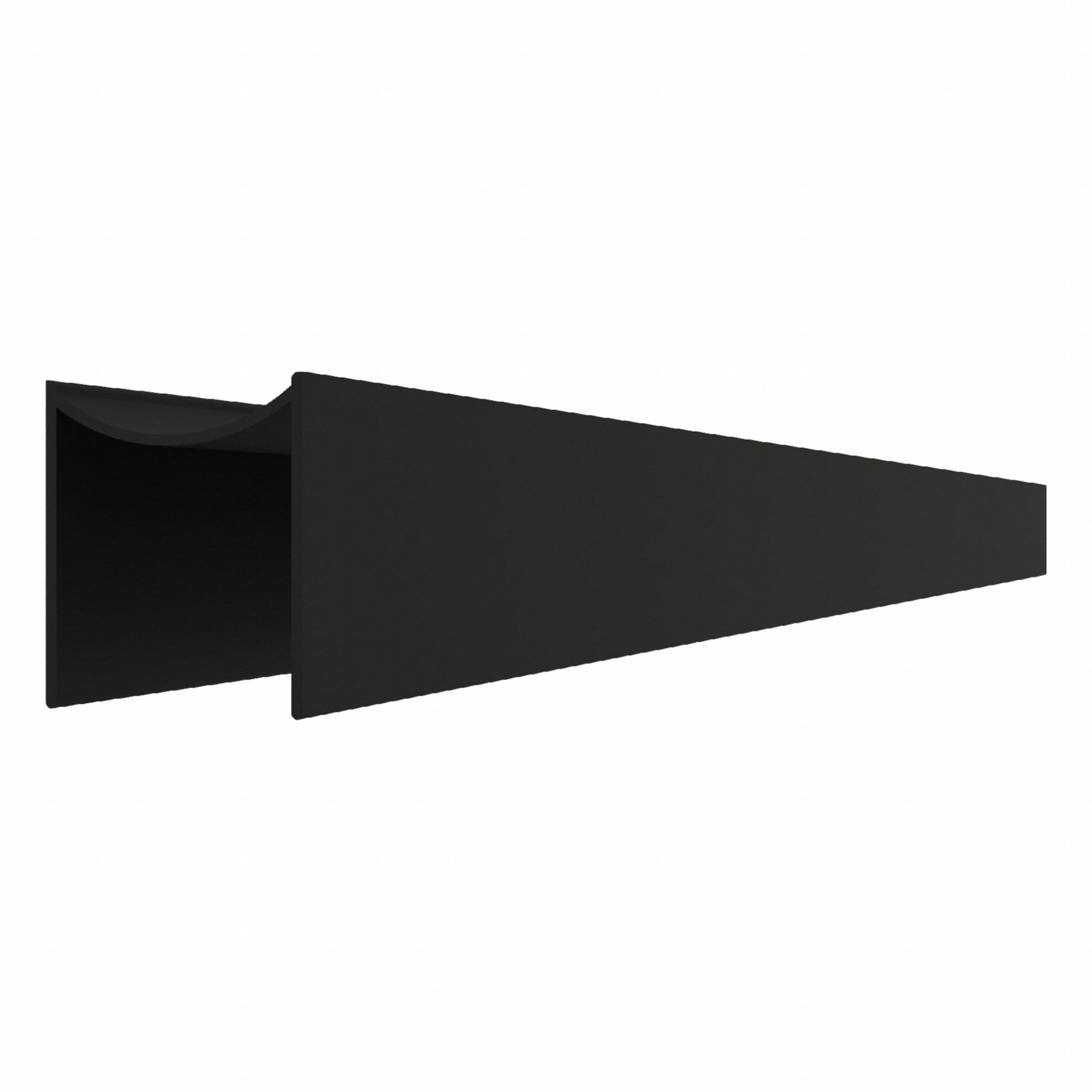 HADRIAN Alcove Channel: Aluminum, Anodized Aluminum, 57 in Overall Ht, 1 1/8 in Overall Wd (MPN 560157-510). Key specifications — Finish: Anodized Aluminum; Component Type: Alcove Channel; Brand: HADRIAN.