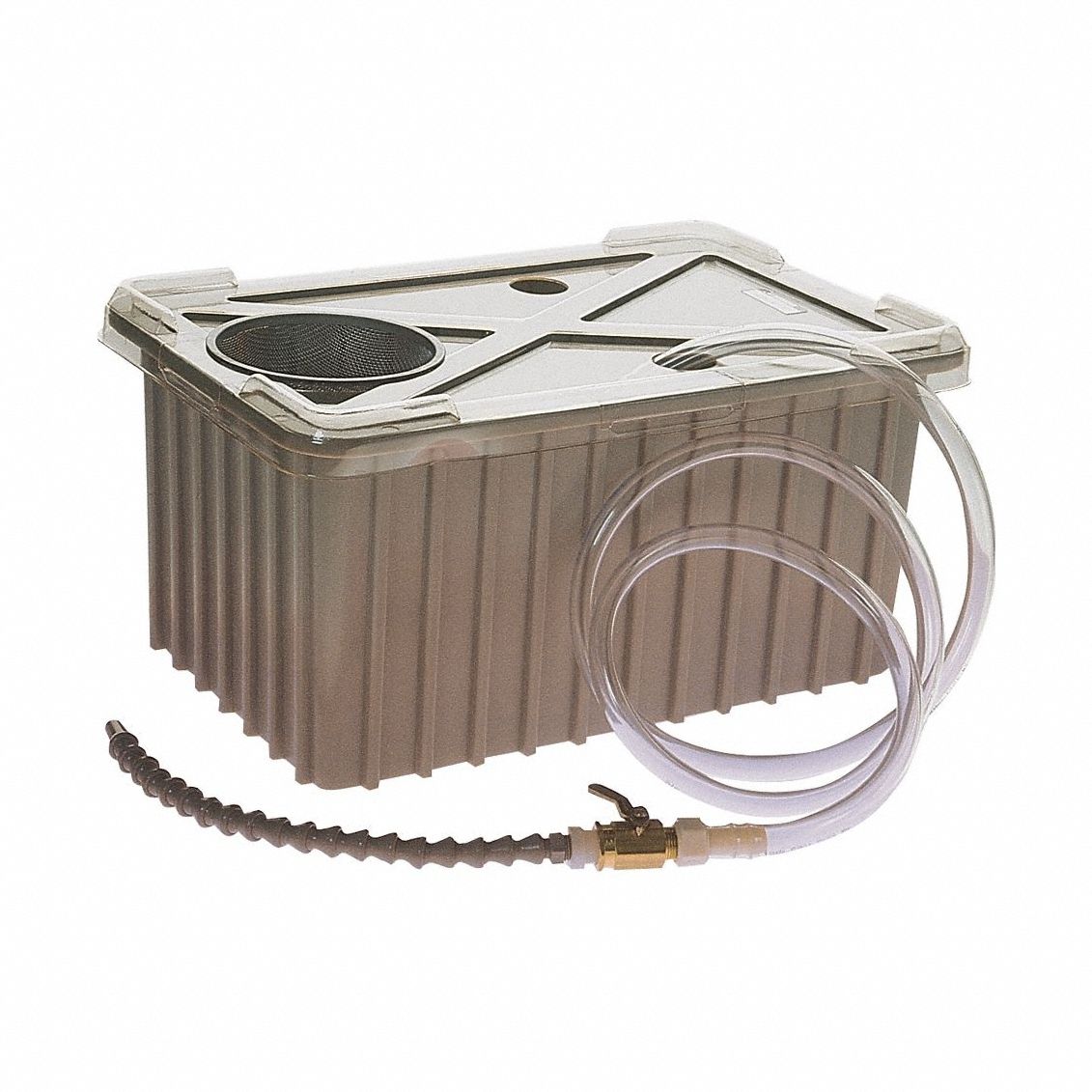 Flood Coolant System: 10 gal Capacity
