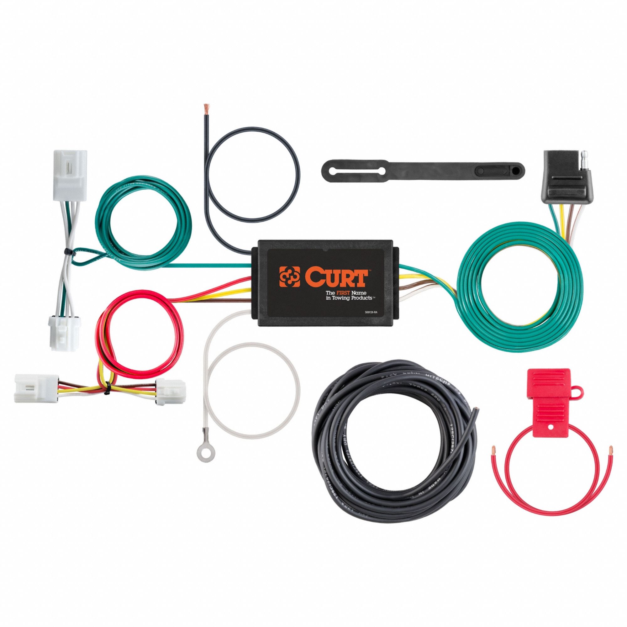 Automotive Electrical Plug: 4-Way Flat, IP67, Dust Cover