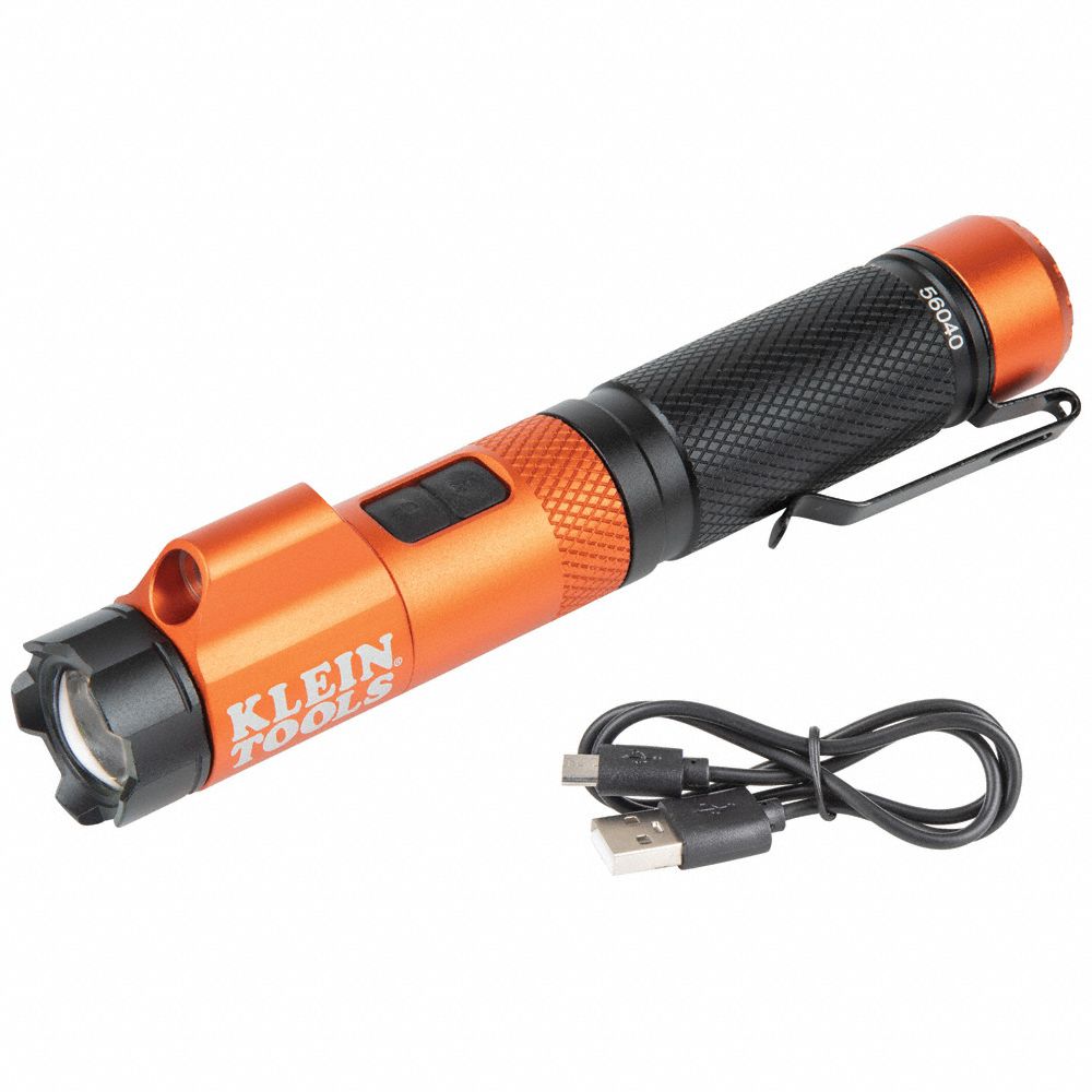FLASHLIGHT,W/LASER,RECHARGEABLE