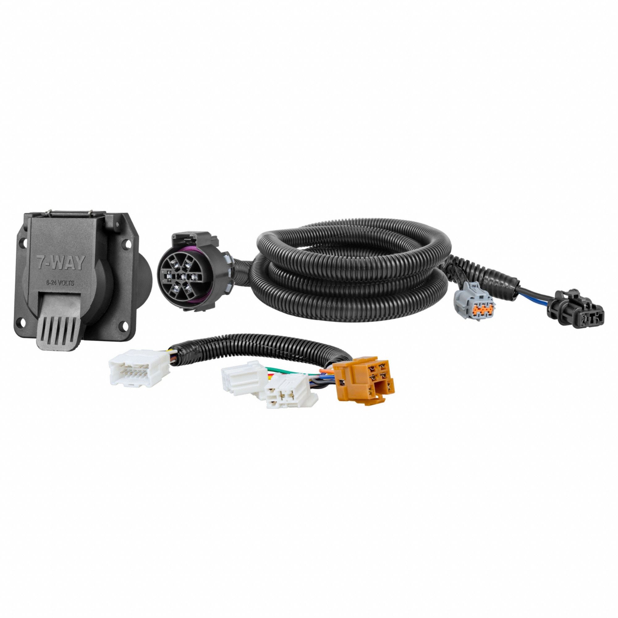 Automotive Electrical Plug: 7-Way Flat, IP67