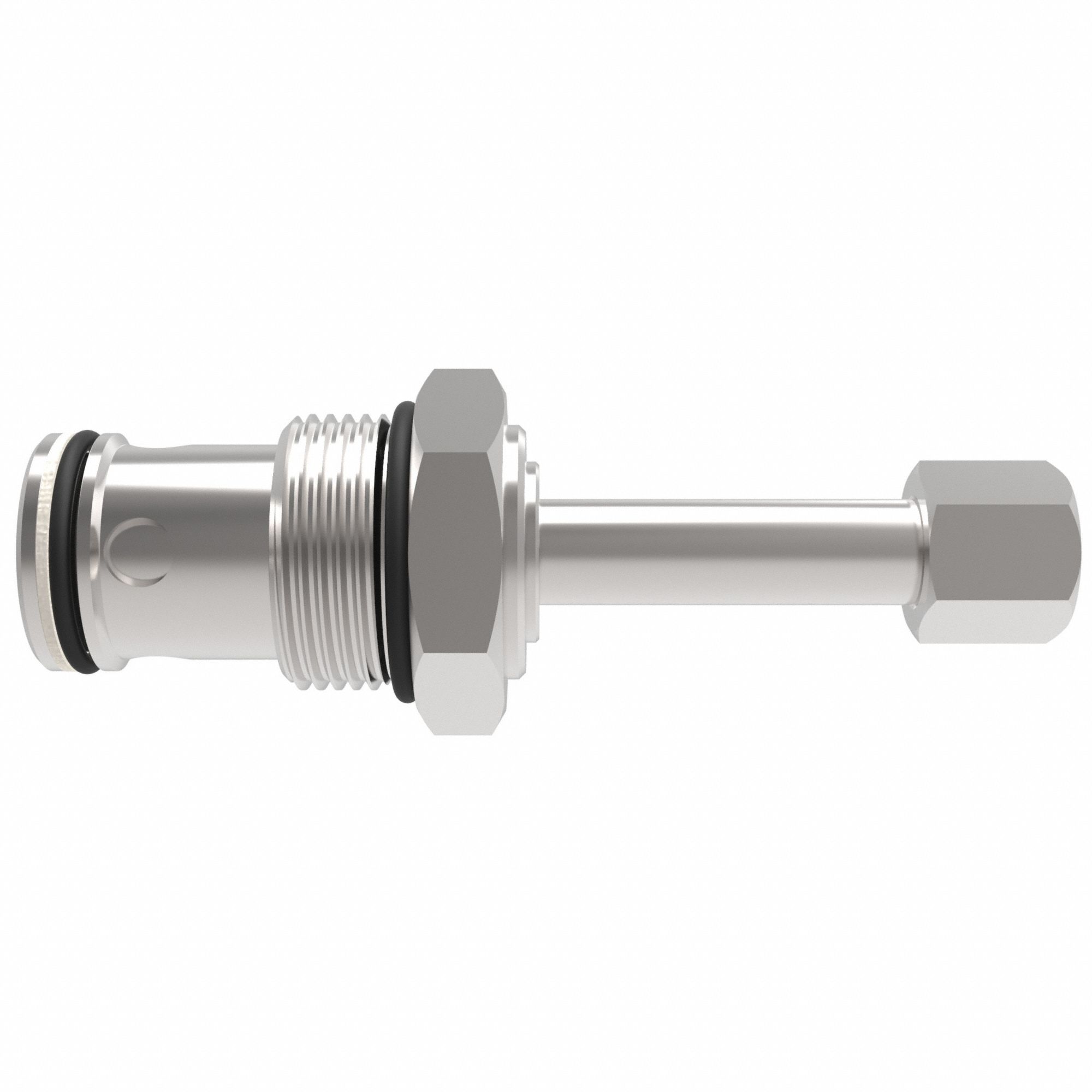 CHAR-LYNN Solenoid Valve: Screw-In, Two Positions, Normally Closed, Two-Way, Electrical, Nitrile (MPN 565536). Key specifications — attr1012059: 565536; attr1250696: SV3-10-C; attr1011660: Nitrile; attr1011635: CHAR-LYNN; attr1011636: Steel; attr1011644: C-10-2.