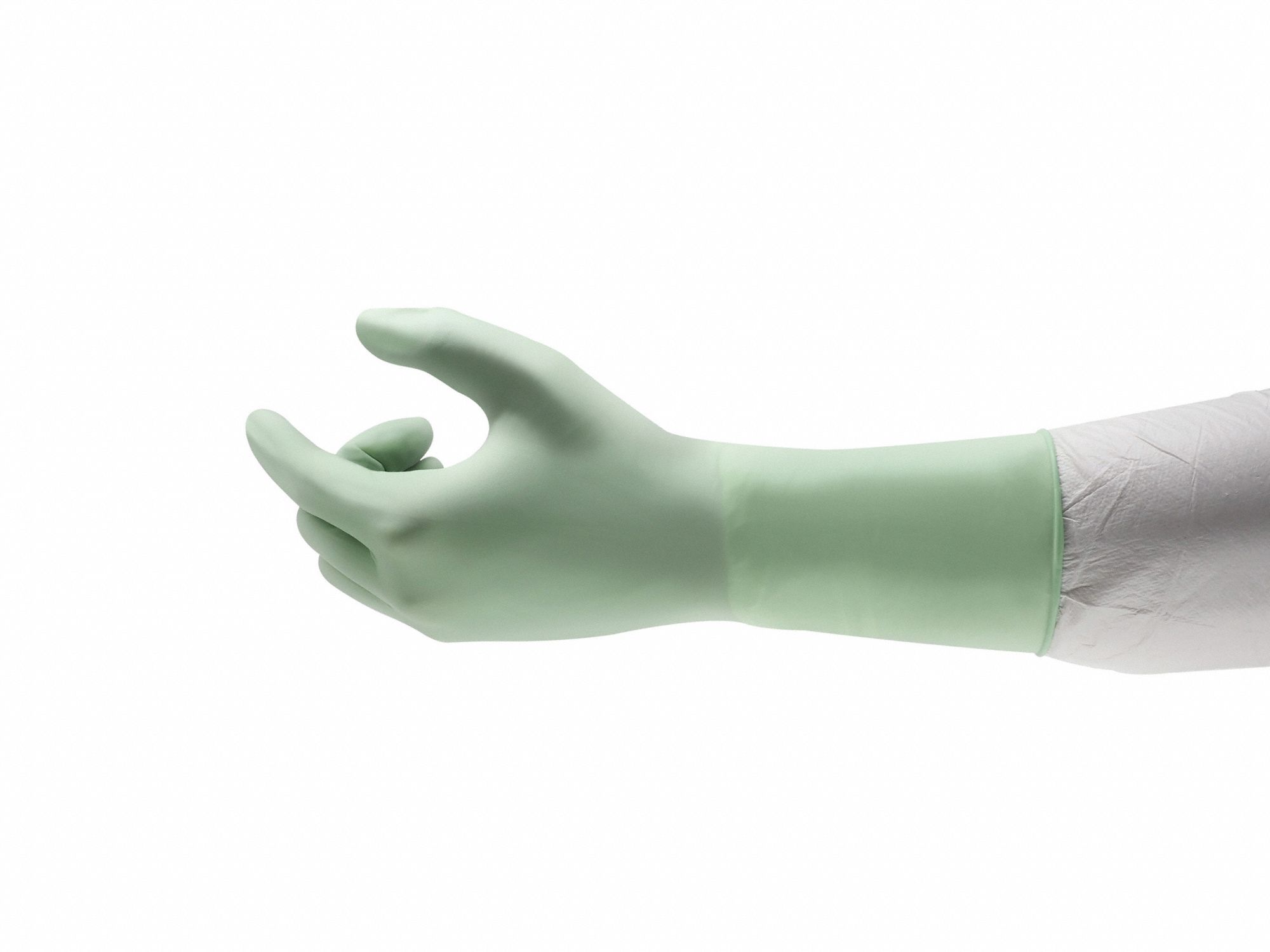 BIOCLEAN Disposable Gloves ISO 4, Sterile, 6 mil, Neoprene, M ( 8