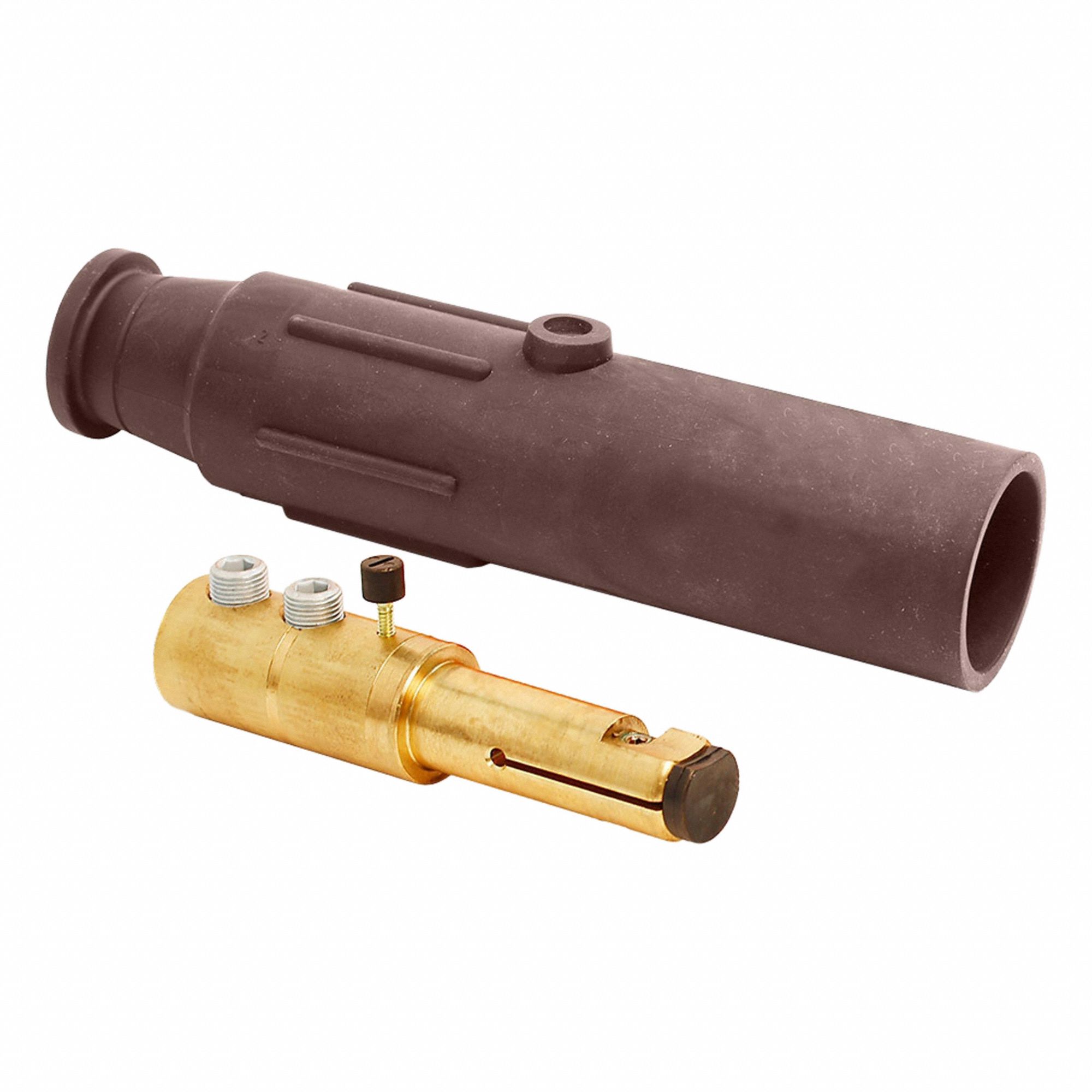 Single Pole Inline 600 A Male Brown