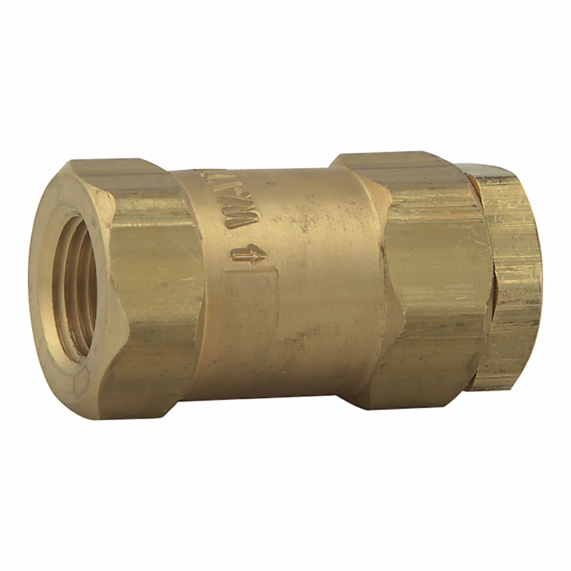 Check Valve: Disc, Inline Valve Body, 1 in Pipe Size, FNPT x FNPT, Copper Silicon Alloy, NPT