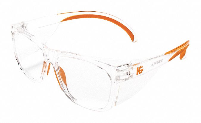Safety Glasses, Unisex, Clear Lens