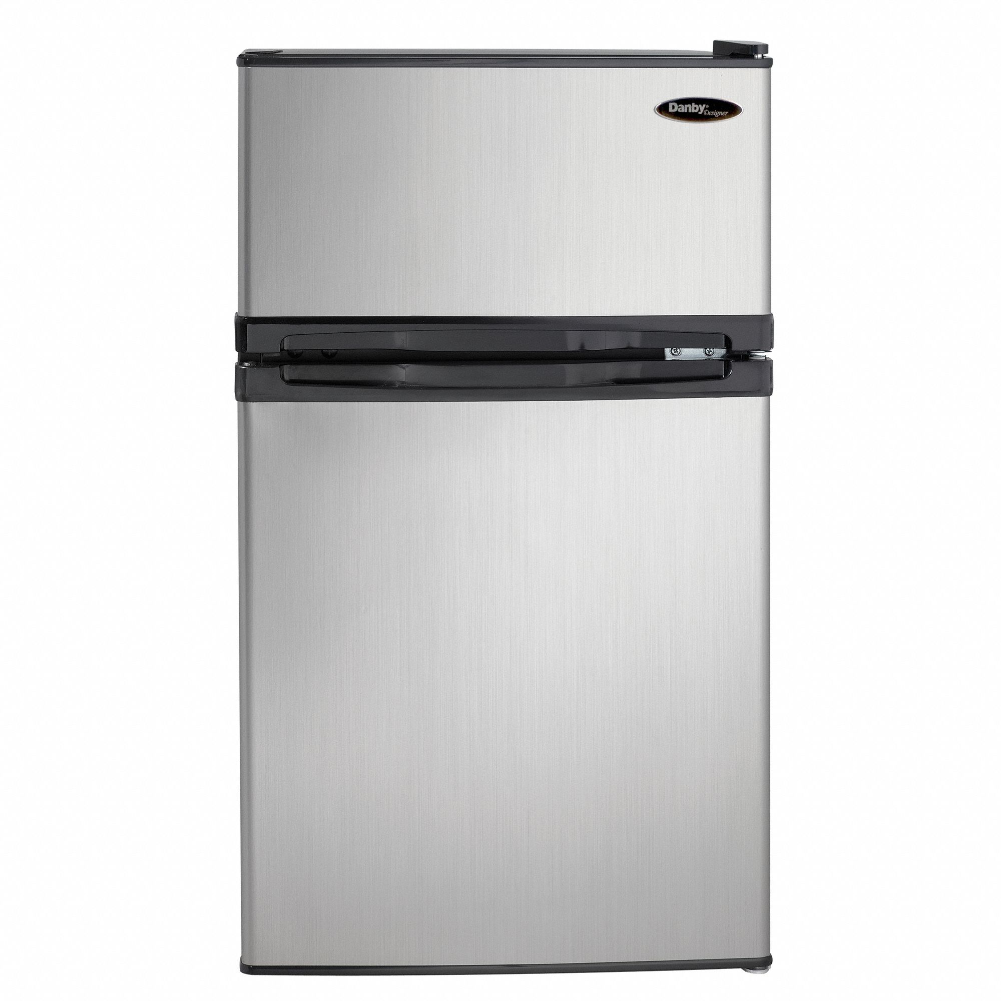 Mini Refrigerator: Stainless Steel, 4 cu ft Total Capacity, Energy Star Certified