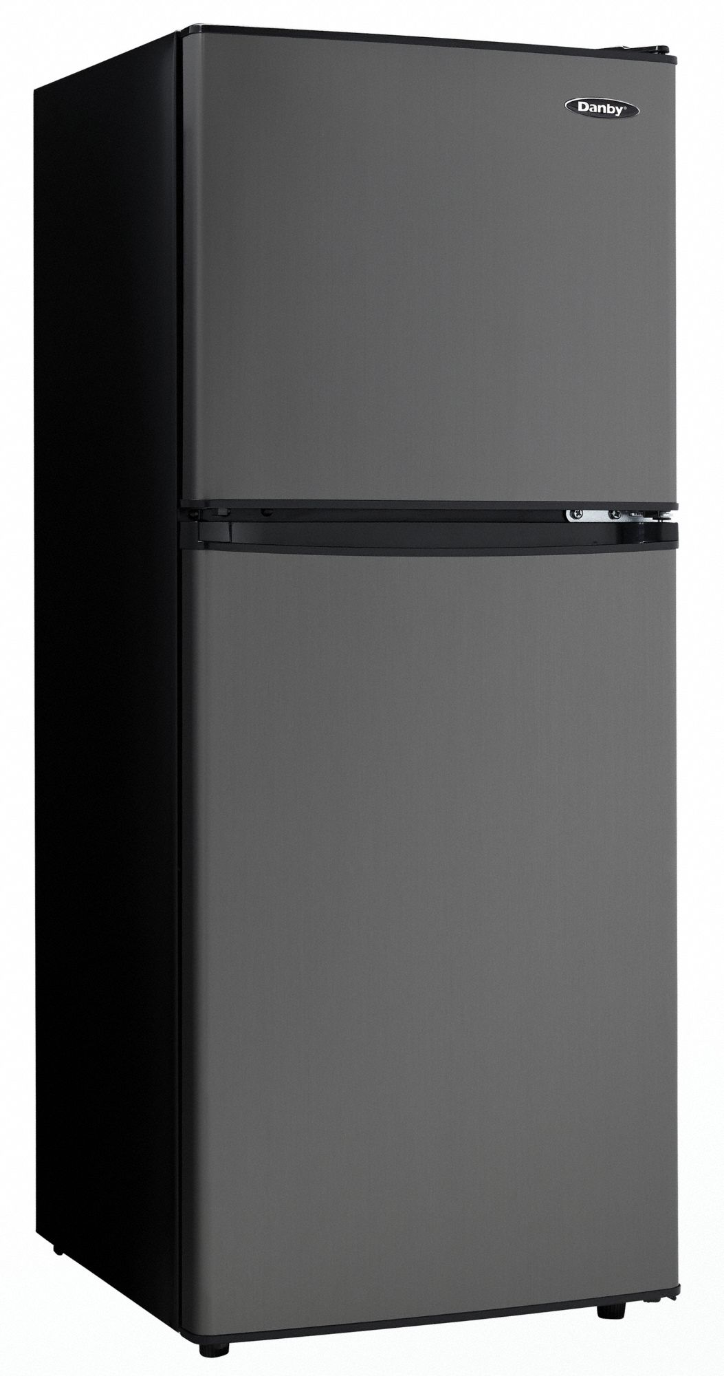 Refrigerator: Black, 4.7 cu ft Total Capacity, 3 Shelves, Energy Star Certified