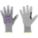 GANTS RÉSIST COUPURES, COUPE FRAN, TG/10, NR/GRIS, 10 PO LNG, NITRILE/MOUSSE