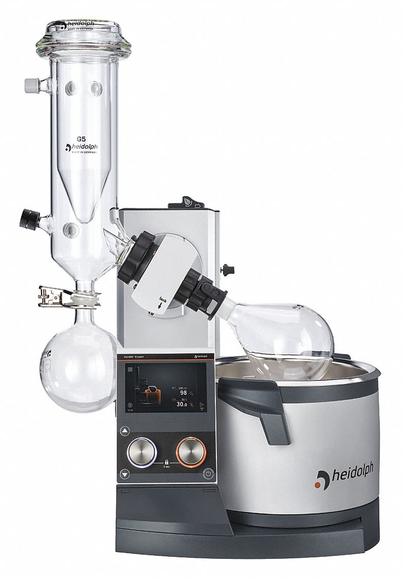 Rotary Evaporator: Motor, 5 L, 10 RPM to 280 RPM, 1, 300 W Heating Capacity, G5 Condenser