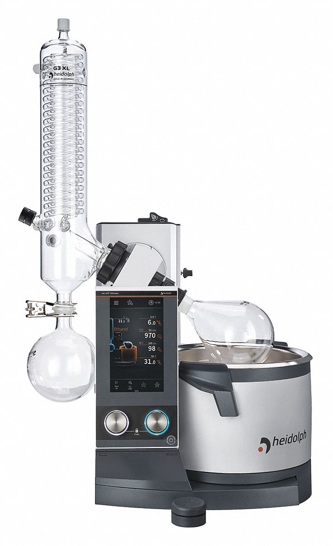 HEIDOLPH, Manual, 5 L, Rotary Evaporator 56DL46036041067 Grainger