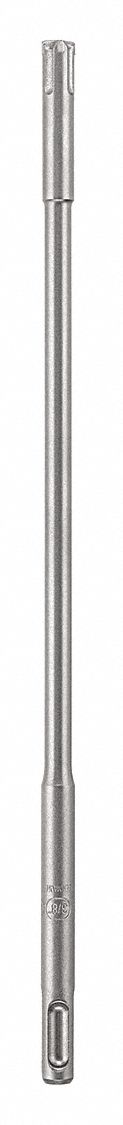Rebar Cutter Drill Bit: 3/8 in Drill Bit Size, 10 in Max Drilling Dp, 12 in Overall Lg