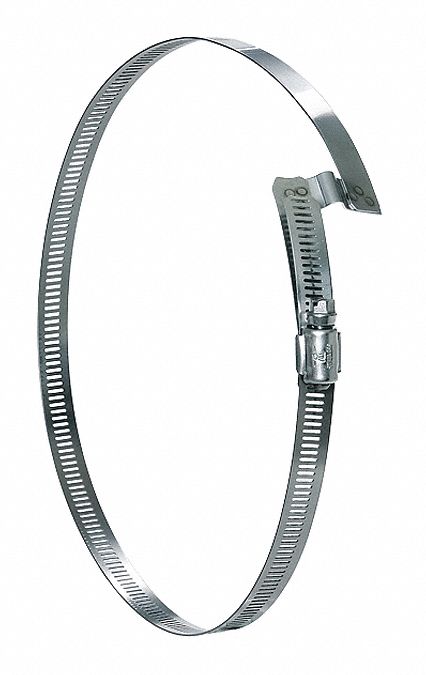 304 Stainless Steel, Perforated Band, Bridge Clamp - 56DL98 ...