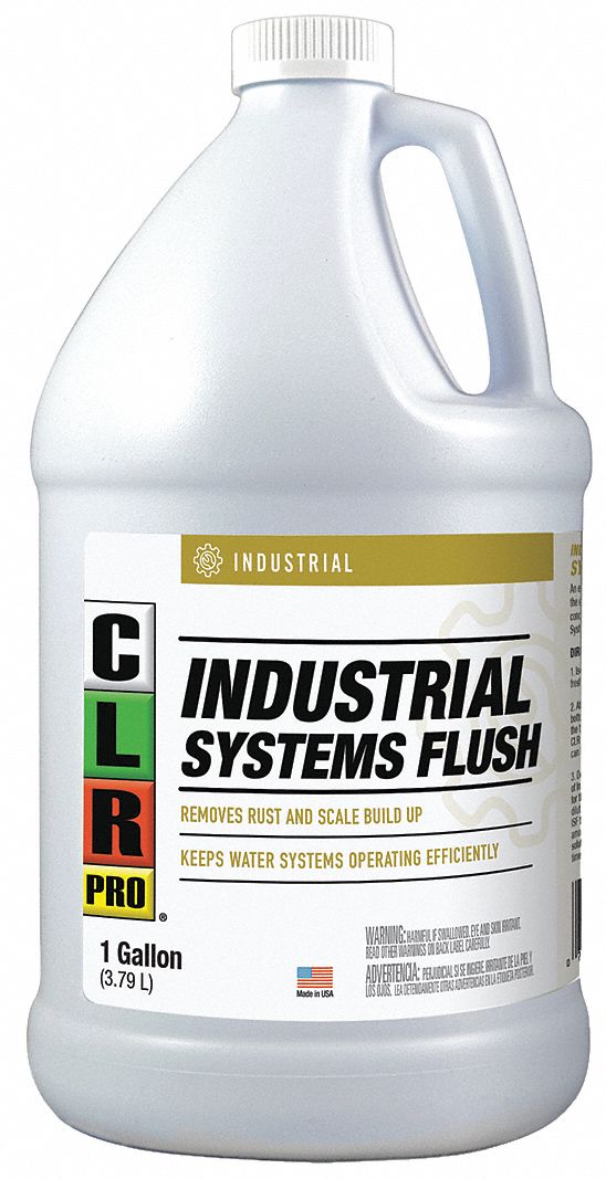 Water System Flush: 1 gal Size, Pail, Industrial Strength, Clear