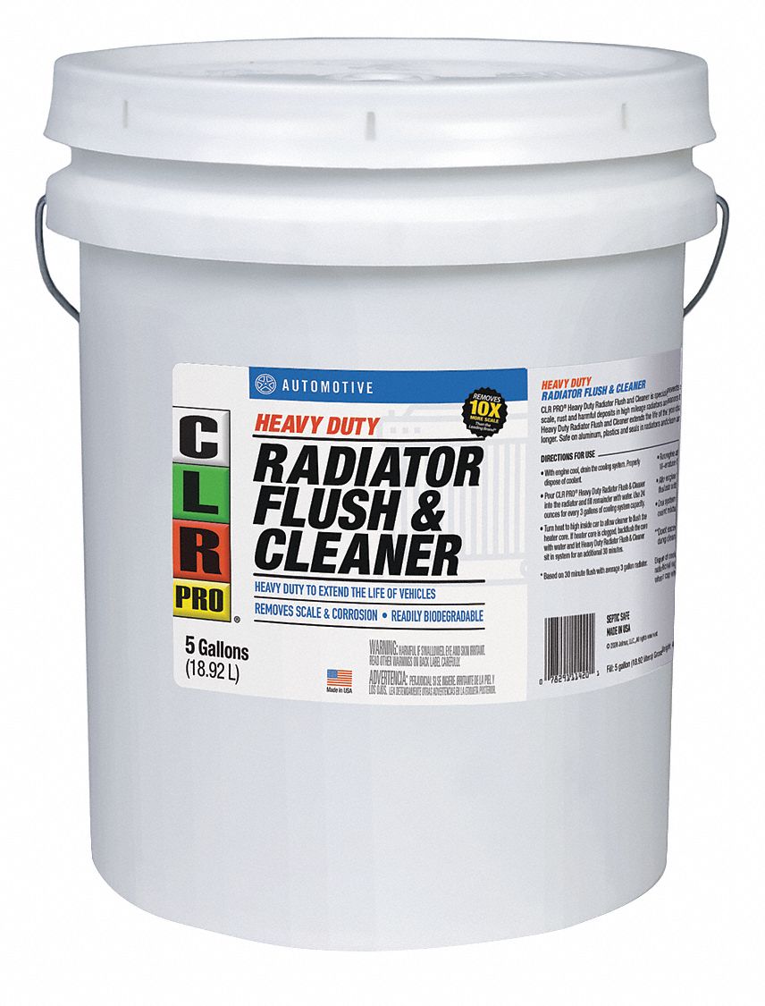 CLR PRO Radiator Flush, 5 gal. 56DY62GAHDRFC5PRO Grainger