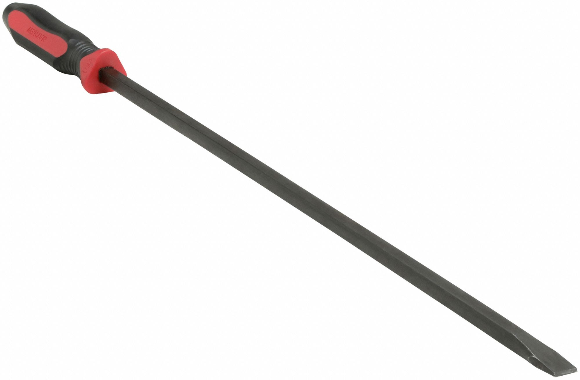 DOMINATOR Screwdriver Handle Pry Bar: Chisel End, 25 In Overall Lg, 1/2