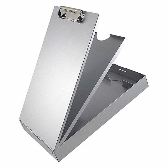 Saunders 21119 Storage Clipboard,Legal File Size,Silver 