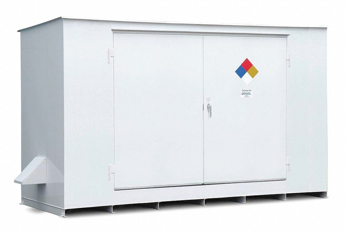 Drums, Vertical, Hazmat Safety Locker 56EC67N054035 Grainger