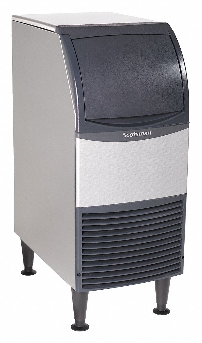 SCOTSMAN Undercounter Ice Maker, Ice Production per Day 96 lb, 15 in W
