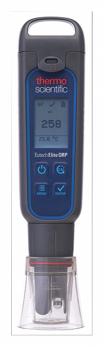 Replacement Sensor: ORP, Single, Round, Plastic, 38 mm Overall Lg, 01X001524