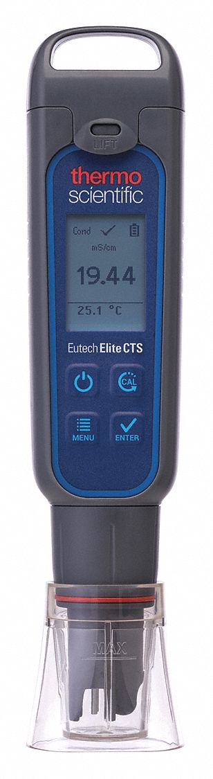 Pocket Multiparameter Meter: 0 mS/cm to 20 mS/cm, 0 ppt to 10 ppt