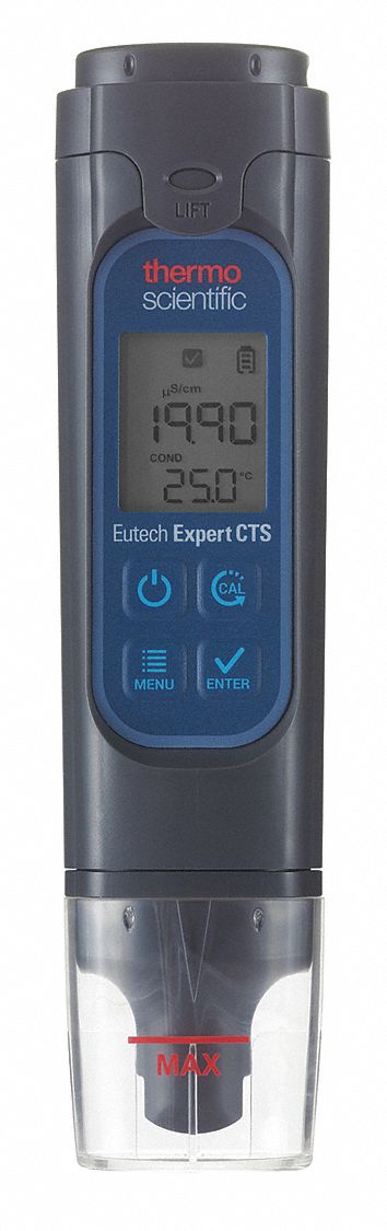 Pocket Multiparameter Meter: 0 mS/cm to 20 mS/cm, 0 ppt to 10 ppt