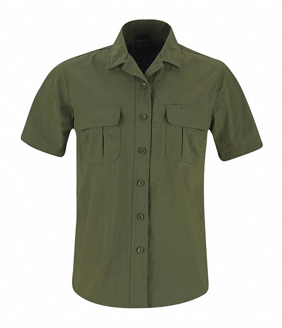 Tactical Shirt: Gen, Collared Work Shirt Shirt, Women's, Tactical Shirt, Button, 3XL