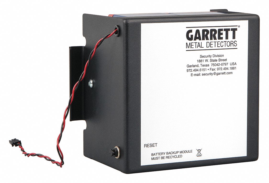 GARRETT METAL DETECTORS, Garrett MultiZone, 10 Hours Battery Power