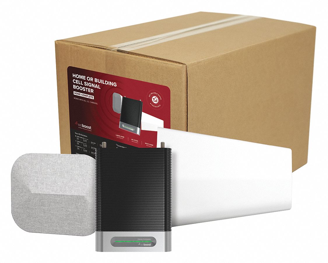 WEBOOST, 70 dB Max Gain, 4G LTE, Cellular Signal Booster Kit - 56FD99 ...