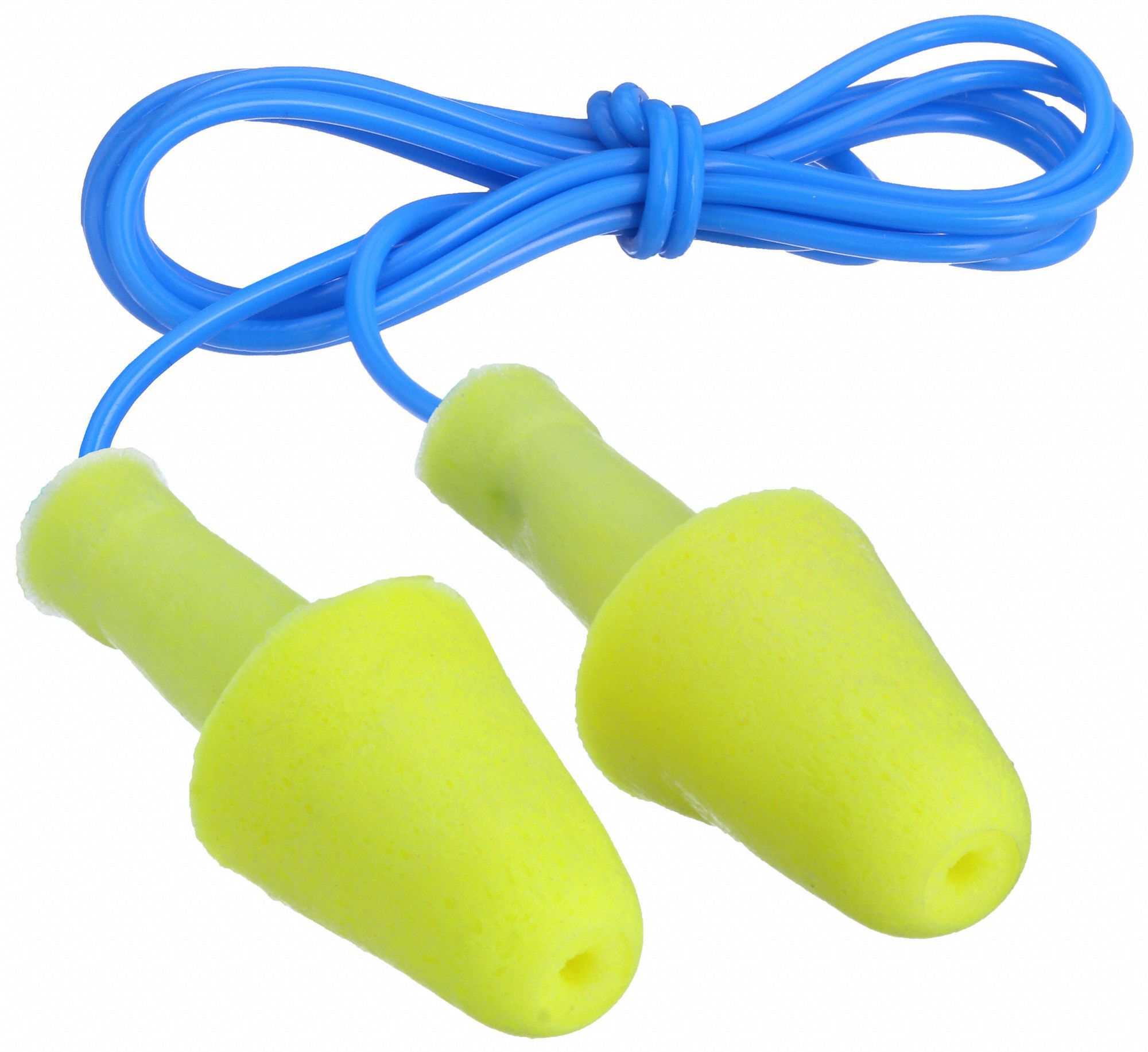 3M Pod Ear Plugs, 30 dB Noise Reduction Rating NRR, Corded, Universal