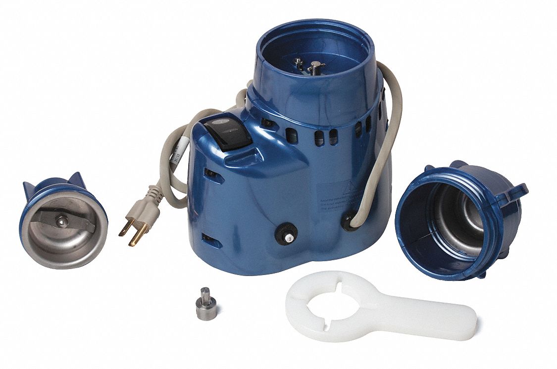 Mill Grinder: 50 mL Capacity, 12, 000 RPM Speed - Max, 10 mm Grain Size - Max, 115V AC