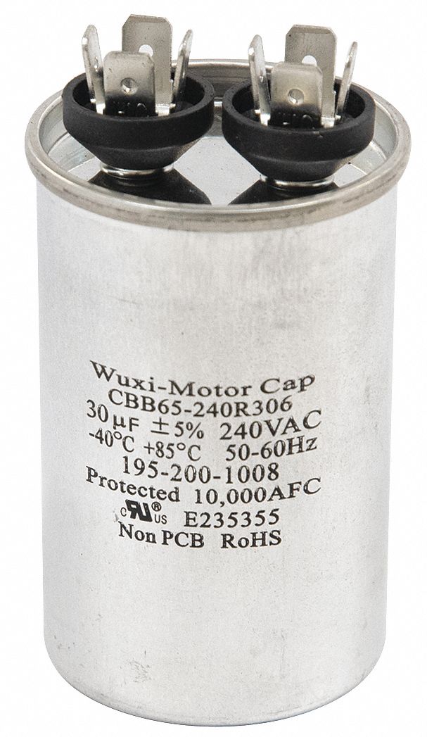 Gearmotor Capacitor: For 56FK09, For 12-3083-24, Fits Scotsman Brand