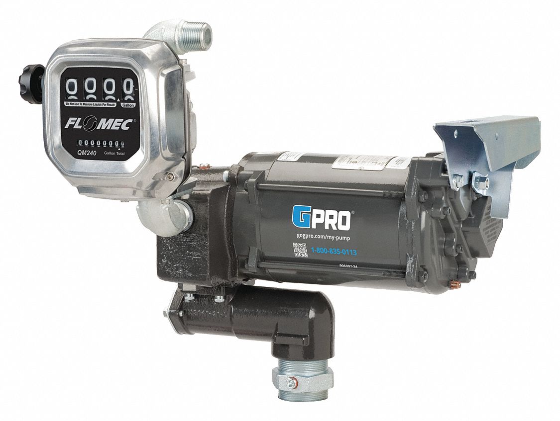 GPI FUEL TRANSFR PUMP,115V,35GPM,QM METER Fuel Transfer Pumps