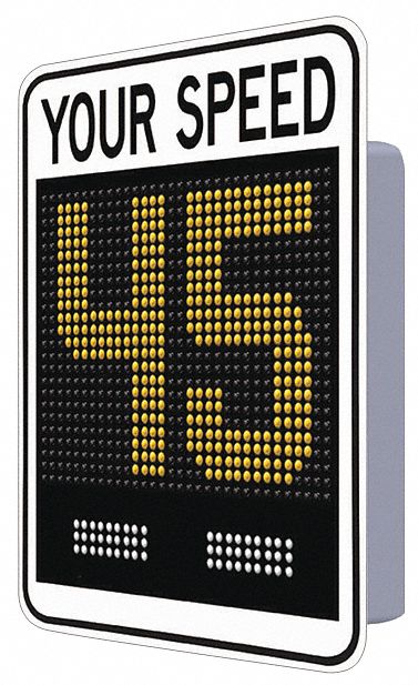 LED Radar Speed Display Sign, Your Speed