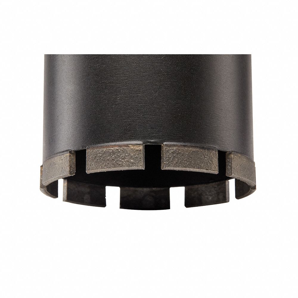 MILWAUKEE Coring Bit 3 in Core Dia, 16 in Max Drilling Dp, 18 11/16 in