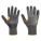 CUT-RESISTANT GLOVES, CORESHIELD, 18-GAUGE, L/9, BLACK/YELLOW, 10 1/2 IN L, NITRILE/NYLON/HPPE