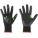 CUT-RESISTANT GLOVES, CORESHIELD, 13-GAUGE, XXL/11, BLACK/GREEN, 10 1/2 IN L, NITRILE/NYLON/HPPE