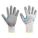 CUT-RESISTANT GLOVES, SIZE S/7, 13 GA, CUT LEVEL A6, BLUE/BLACK, NYLON/FOAM NITRILE/HPPE
