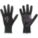 CUT-RESISTANT GLOVES, SIZE M/8, 10 GA, CUT LEVEL A8, BLACK/GREY, NYLON/FOAM NITRILE/HPPE