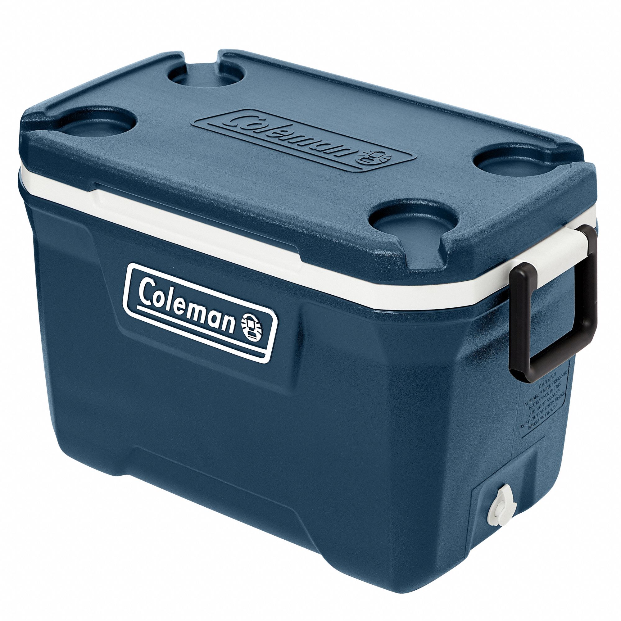 Coleman Plastic 520 Qt Chest Cooler Up To 3 Days Ice Retention Space Blue 56fm75 0079