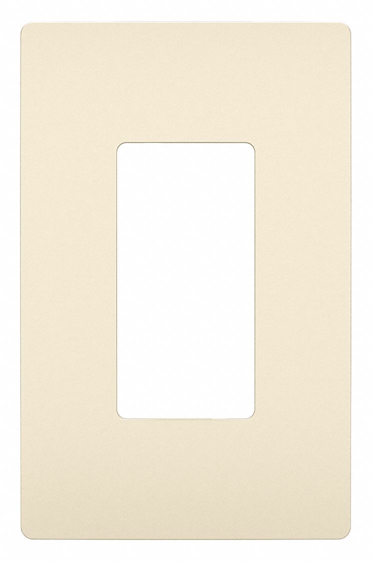 Rocker Wall Plate, Smooth, Light Almond