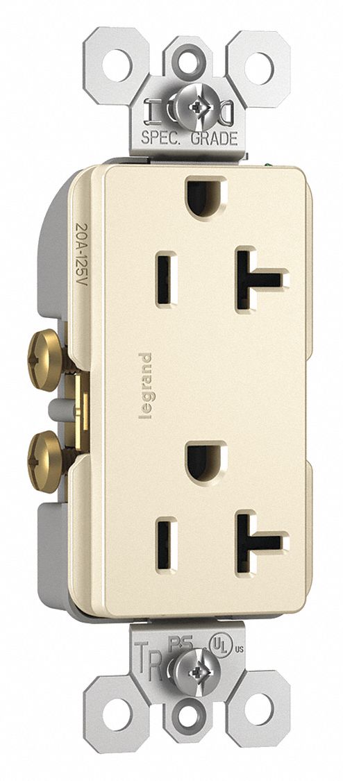 Recept, Light Almond, 20 A, 2P3W, Bk;Sd, 1PK