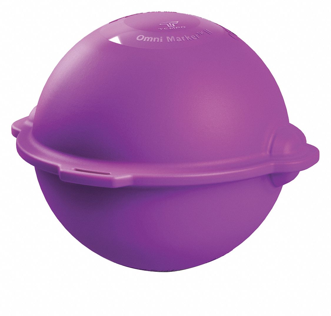 MARKER BALL, PURPLE, NON POTABLE WATER