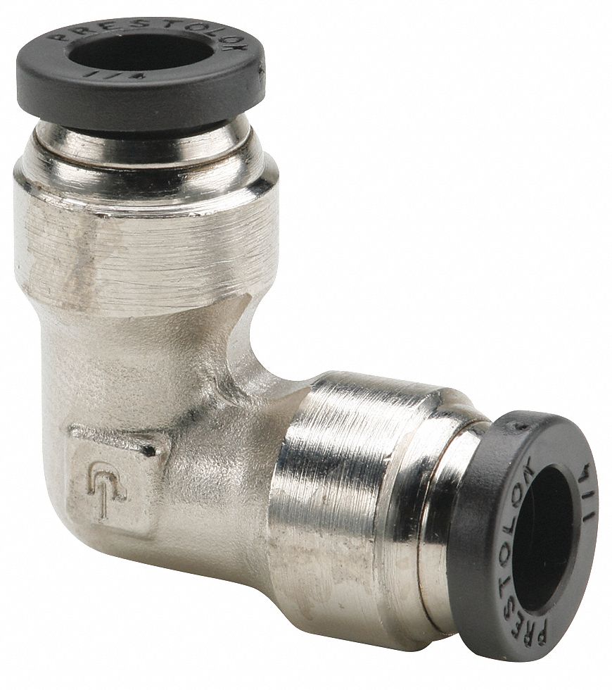 PARKERHANNIFIN Union Elbow, 90 Degrees Tube x Tube, 3/8 in Tube Size